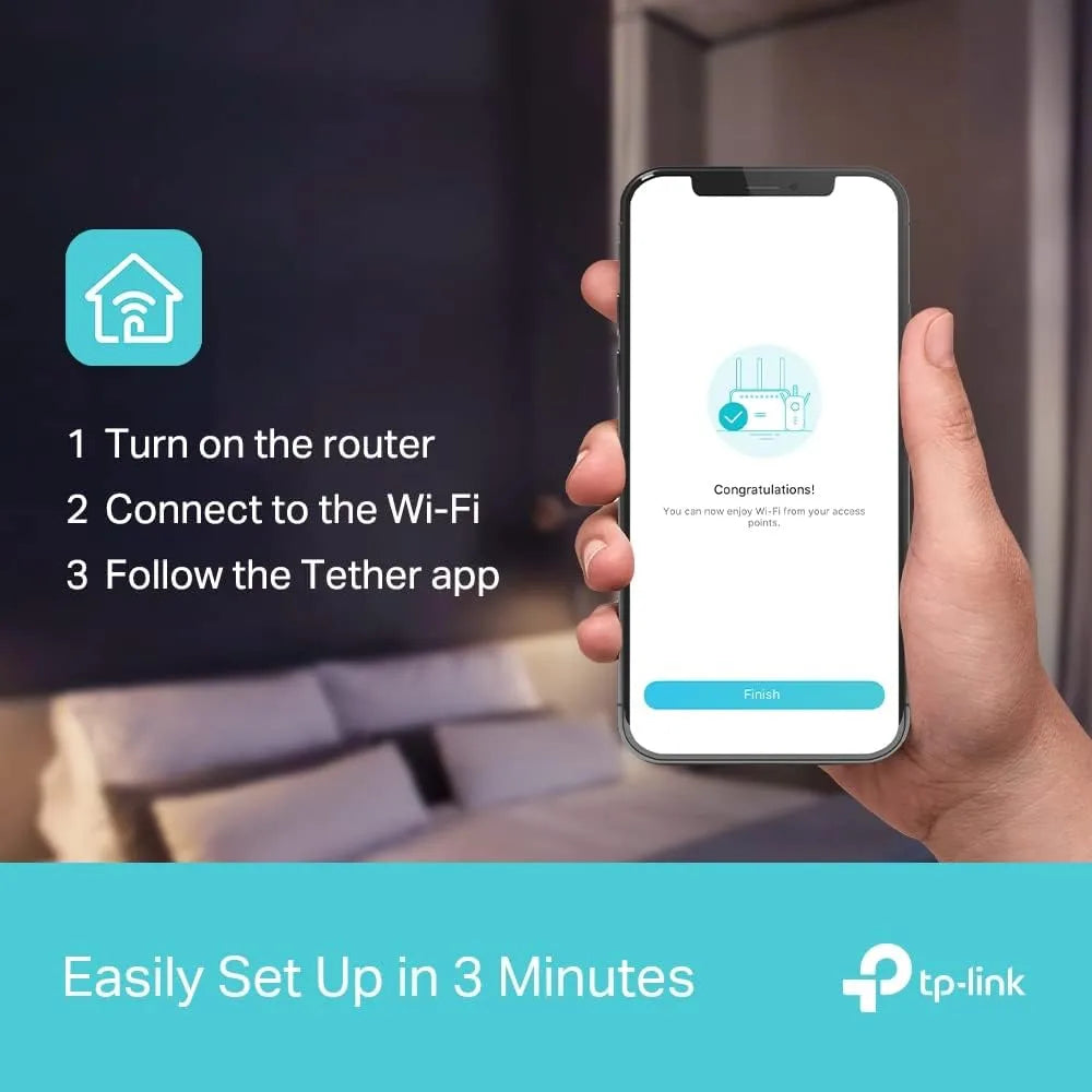 TP-Link Archer AX72 AX5400 Multi-Gigabit WiFi 6 Router - متجر TT Tab للتقنيات الحديثة