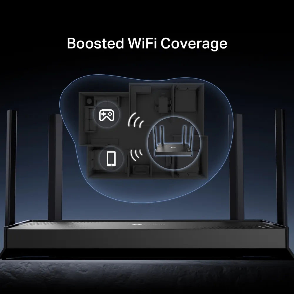 TP-Link Archer BE220 BE3600 Dual-Band Wi-Fi 7 Router