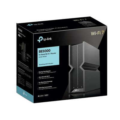 TP-Link Archer BE550 BE9300 Tri-Band Wi-Fi 7 Router