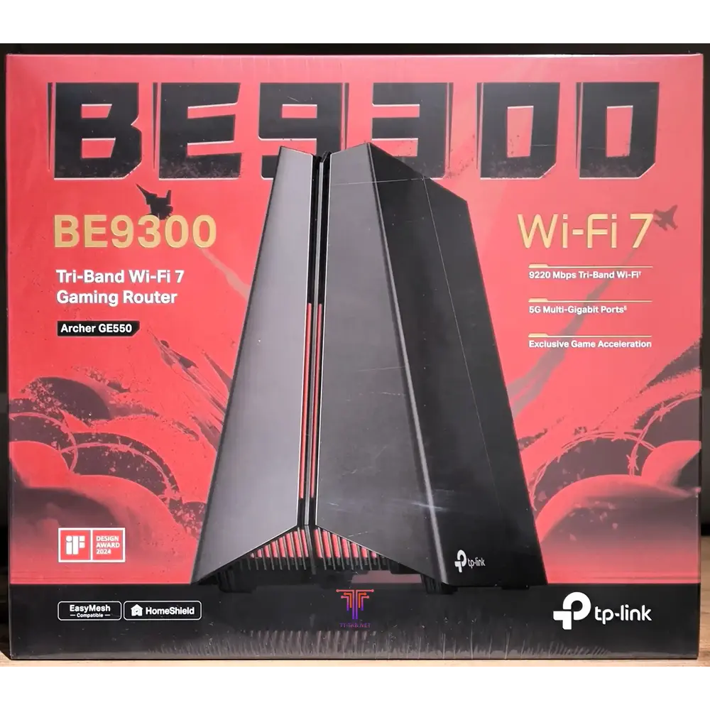 TP-Link Archer GE550 BE9300 Tri-Band Wi-Fi 7 Gaming Router with RGB - للتقنيات الحديثة TT TAB متجر