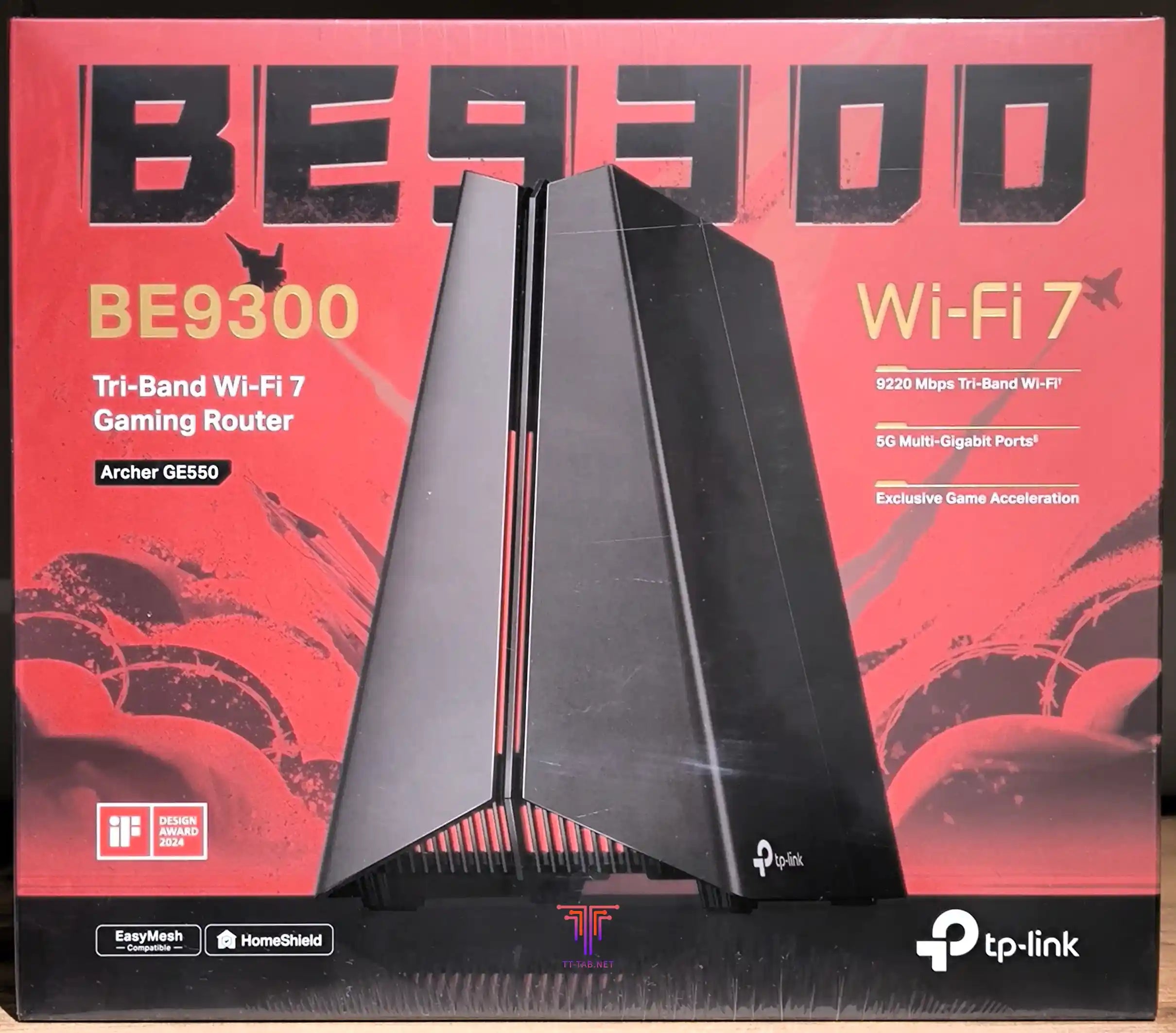 TP-Link Archer GE550 BE9300 Tri-Band Wi-Fi 7 Gaming Router with RGB - للتقنيات الحديثة TT TAB متجر