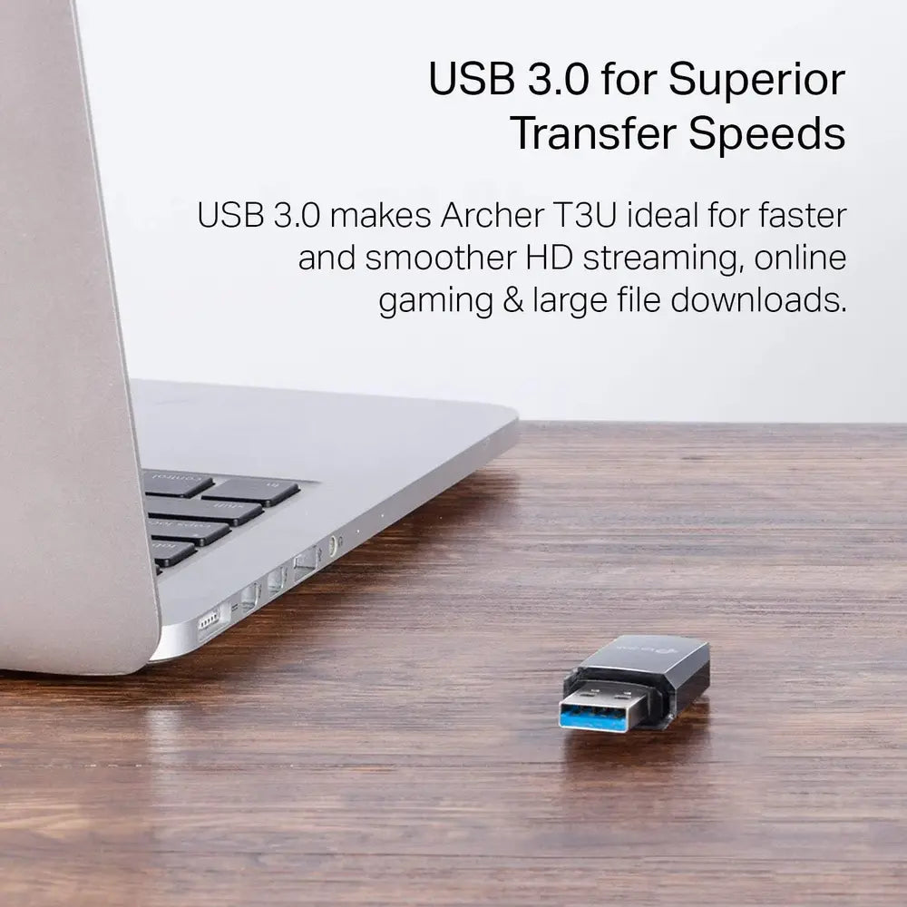 TP-Link Archer T3U AC1300 Mini Wireless MU-MIMO USB Adapter - متجر TT Tab للتقنيات الحديثة