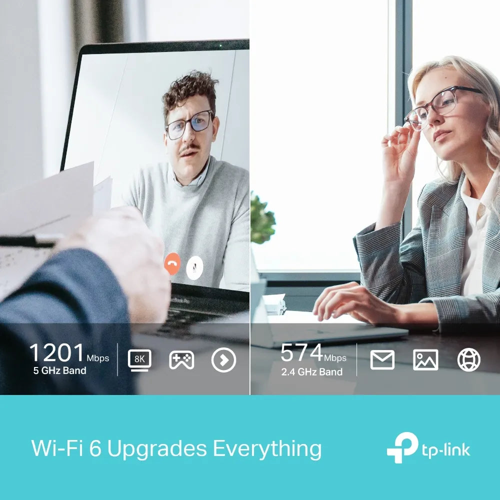 TP-Link Archer TX20U AX1800 Dual Band Wi-Fi 6 Wireless USB Adapter - للتقنيات الحديثة TT TAB متجر