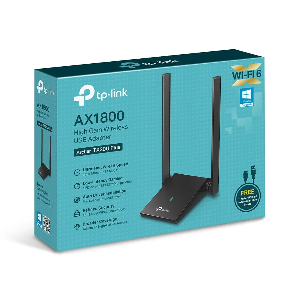 TP-Link Archer TX20U Plus AX1800 - للتقنيات الحديثة TT TAB متجر