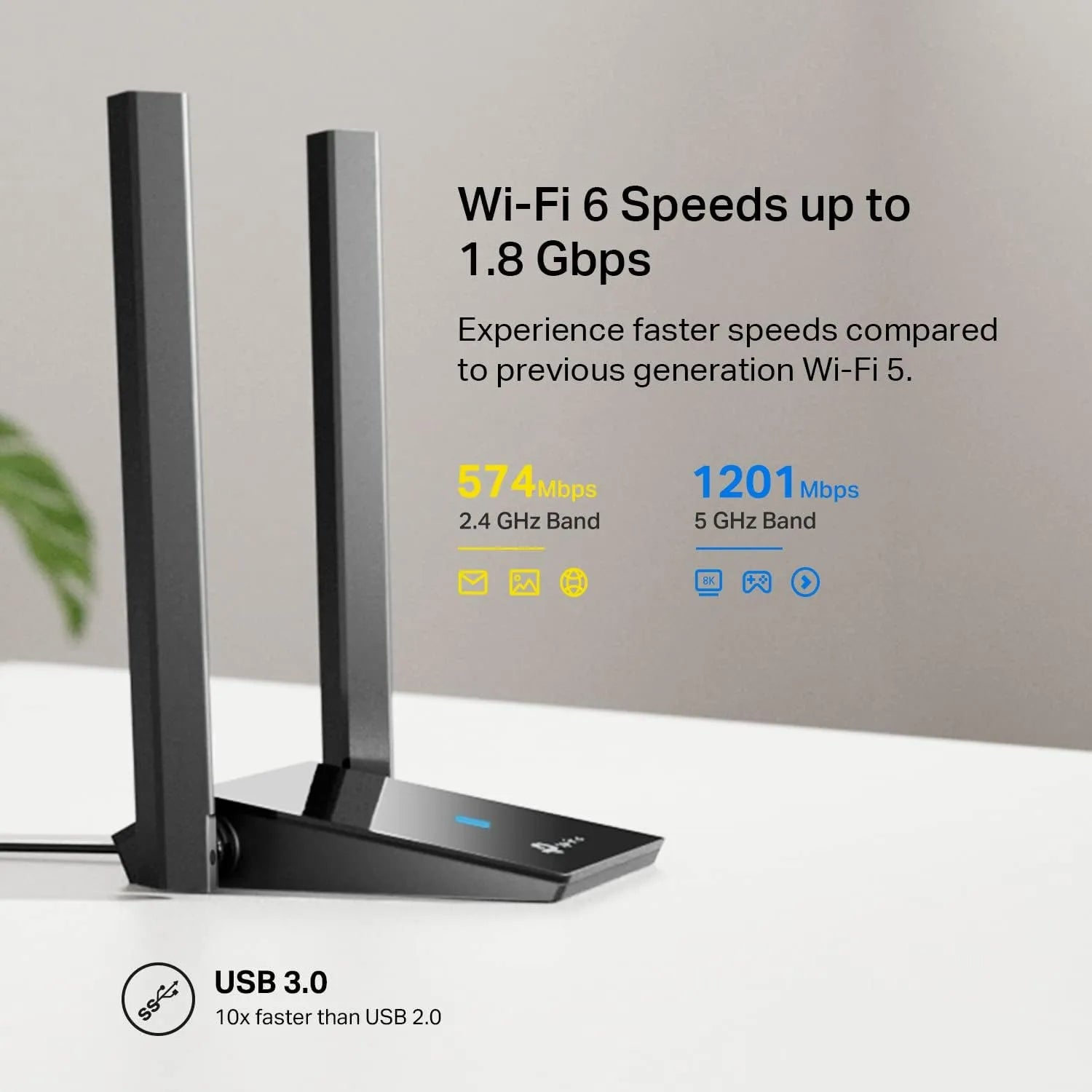 TP-Link Archer TX20U Plus AX1800 - للتقنيات الحديثة TT TAB متجر