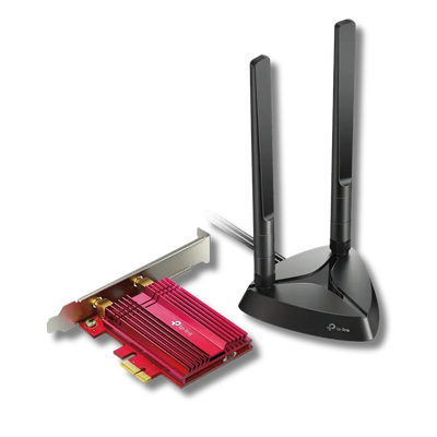 TP-Link Archer TX3000E AX3000 Wi-Fi6 Bluetooth 5.2 PCIe Adapter with Magnetized Antenna Base