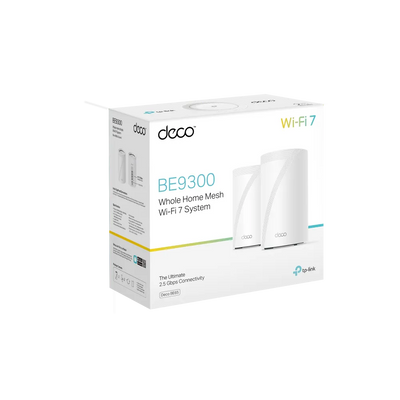 TP-Link Deco BE65 BE9300 2-Pack Whole Home Mesh WiFi 7 System