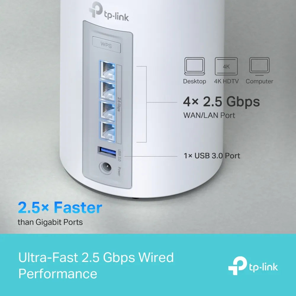 TP-Link Deco BE65 BE9300 2-Pack - للتقنيات الحديثة TT TAB متجر
