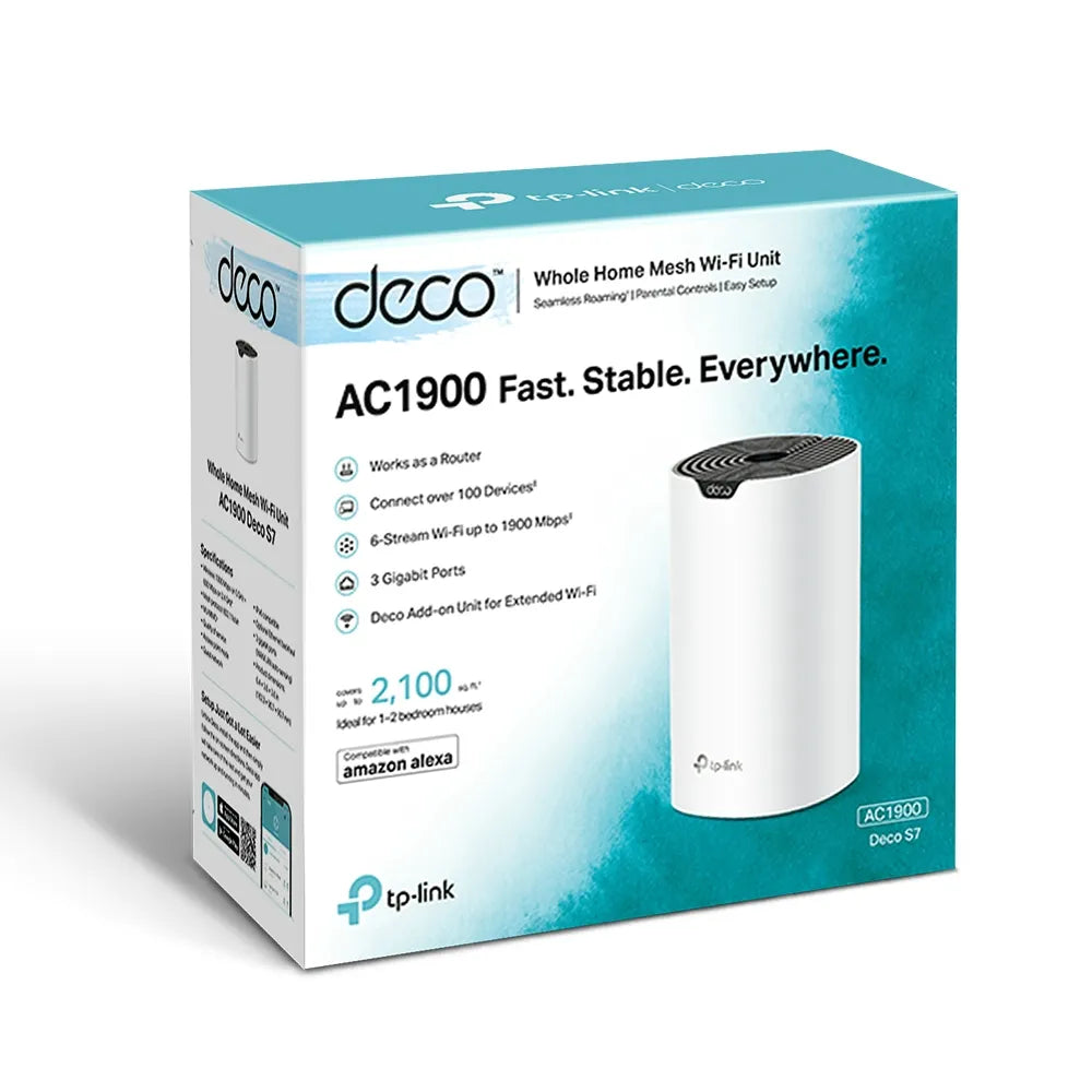 TP-Link Deco S7 AC1900 1-Pack - للتقنيات الحديثة TT TAB متجر