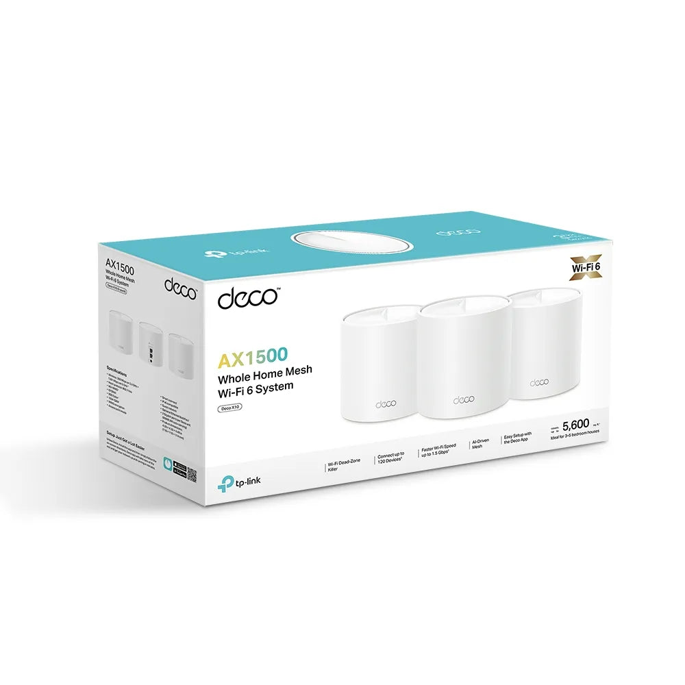 TP-Link Deco X10 AX1500 3-Pack - للتقنيات الحديثة TT TAB متجر