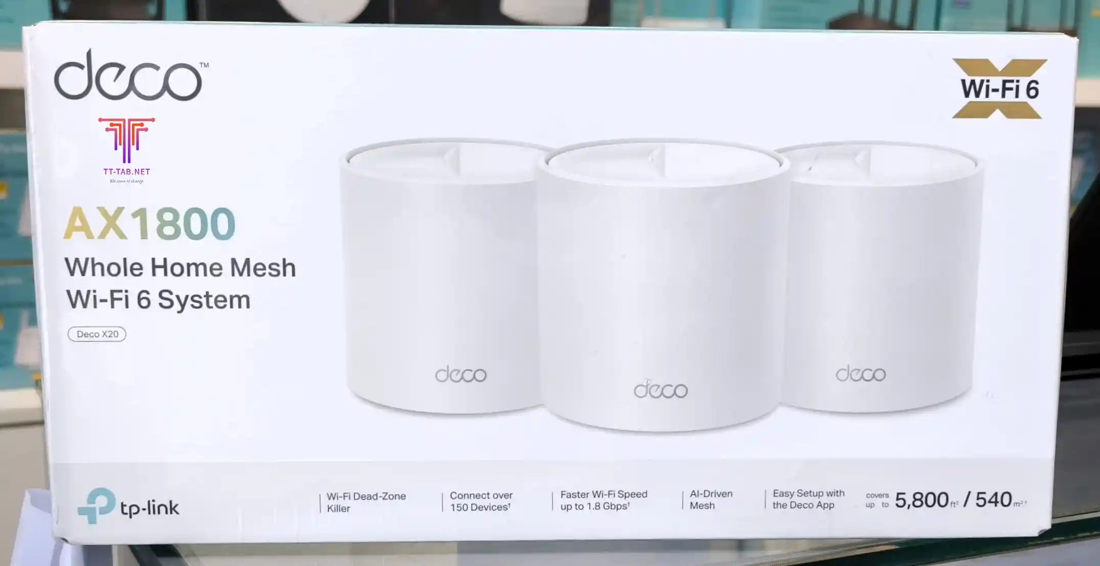 TP-Link Deco X20 AX1800 3-Pack