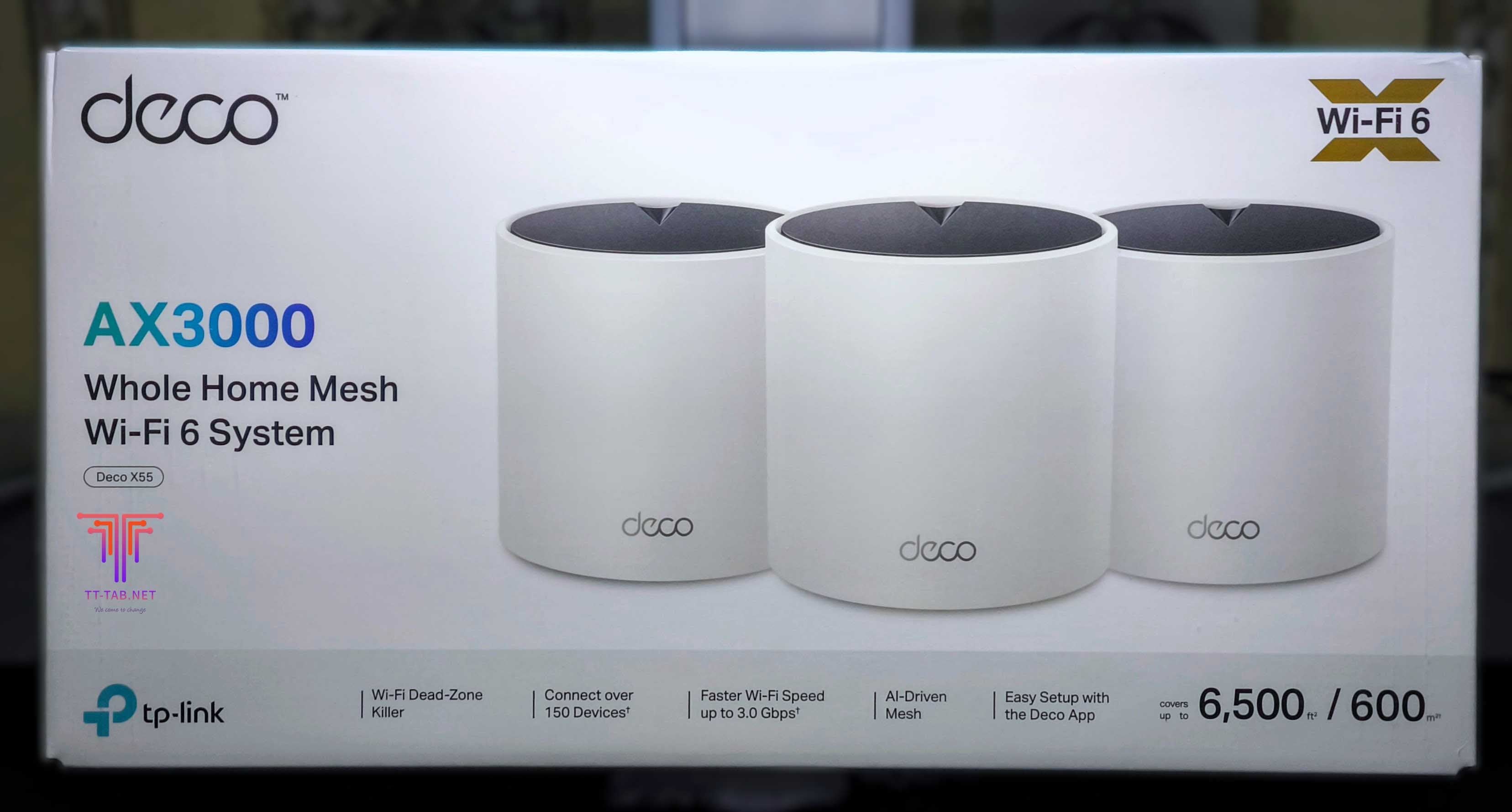 TP-Link Deco X55 AX3000 3-Pack