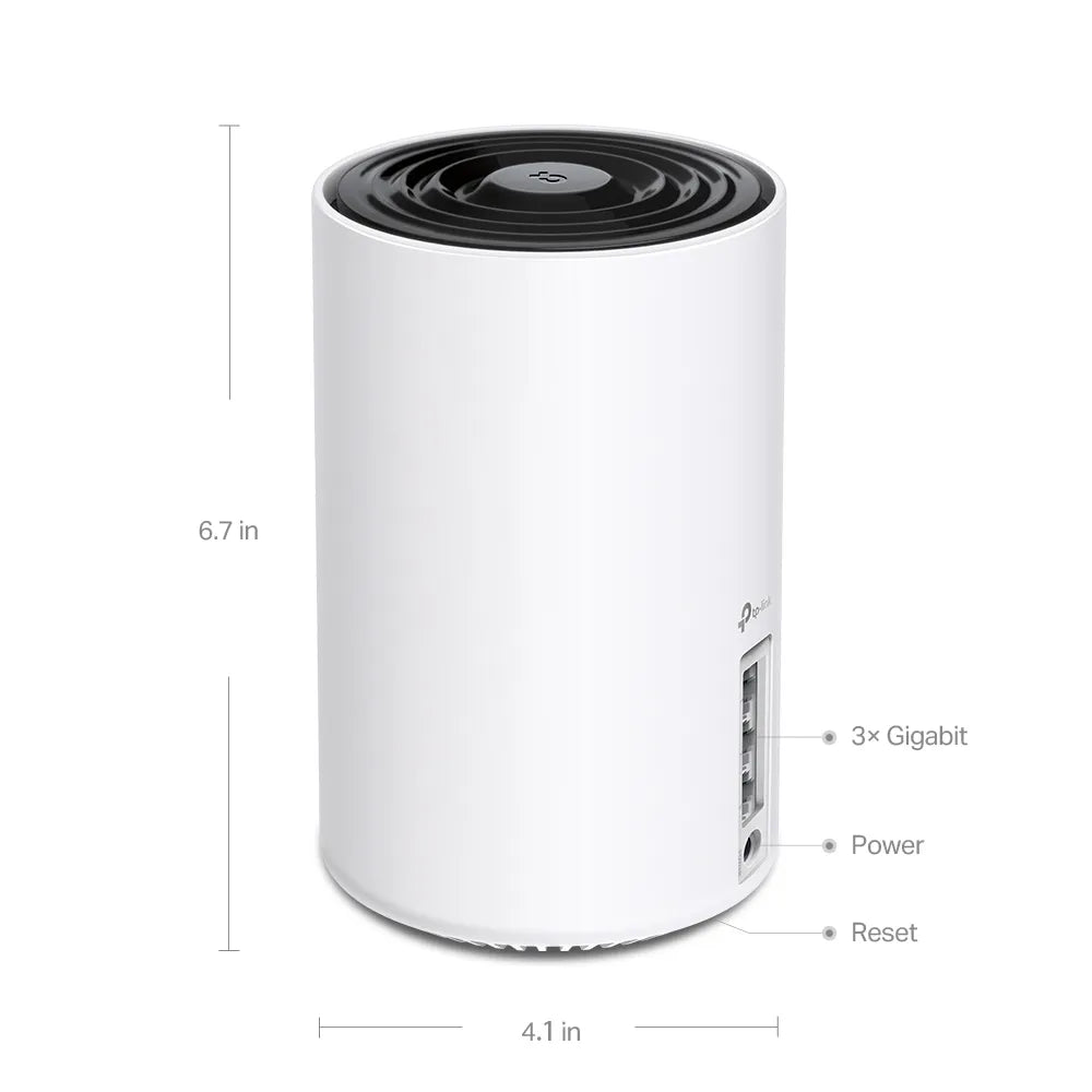TP-Link Deco XE75 AXE5400 2-Pack Tri-Band Mesh Wi-Fi 6E System