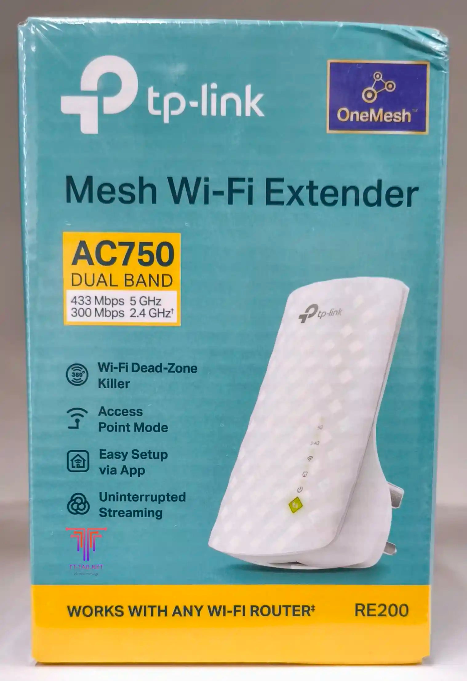 TP-Link RE200 AC750 Support OneMesh