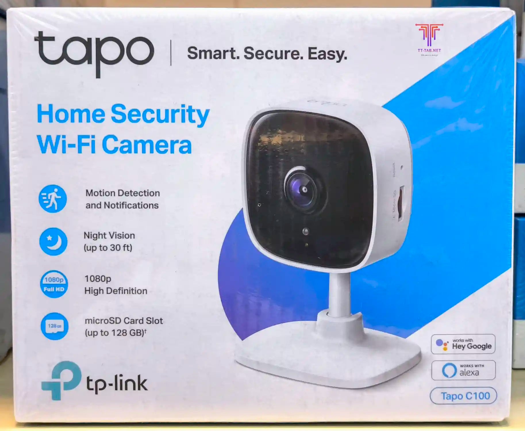 TP-Link Tapo C100 Home Security Wi-Fi Camera