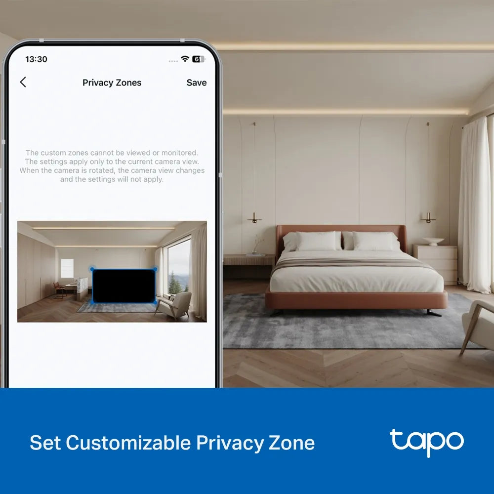 TP-Link Tapo C216 2K 3MP Indoor & Outdoor Pan/Tilt Security Wi-Fi Camera with Color Night Vision - متجر TT Tab للتقنيات الحديثة