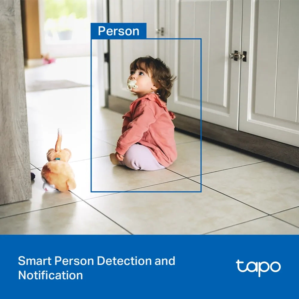 TP-Link Tapo C216 2K 3MP Indoor & Outdoor Pan/Tilt Security Wi-Fi Camera with Color Night Vision - متجر TT Tab للتقنيات الحديثة