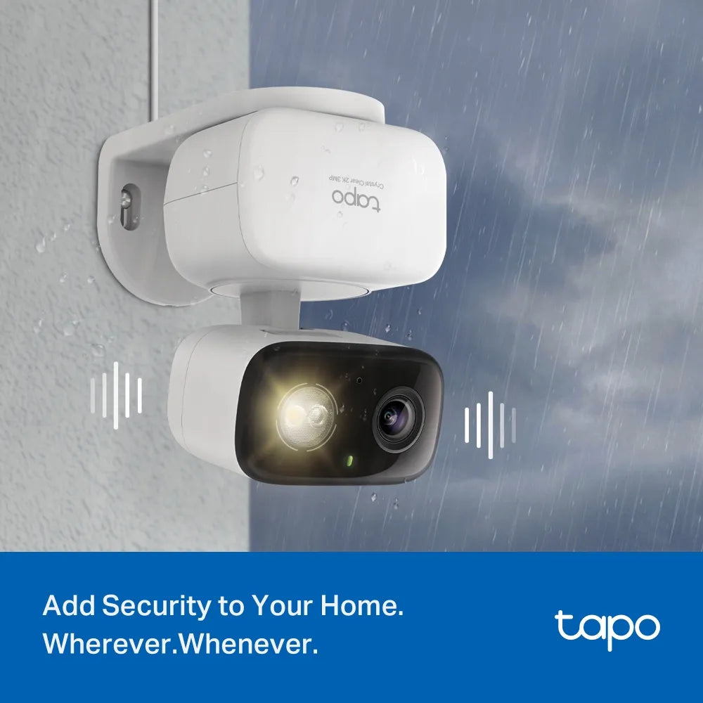 TP-Link Tapo C216 2K 3MP Indoor & Outdoor Pan/Tilt Security Wi-Fi Camera with Color Night Vision - متجر TT Tab للتقنيات الحديثة