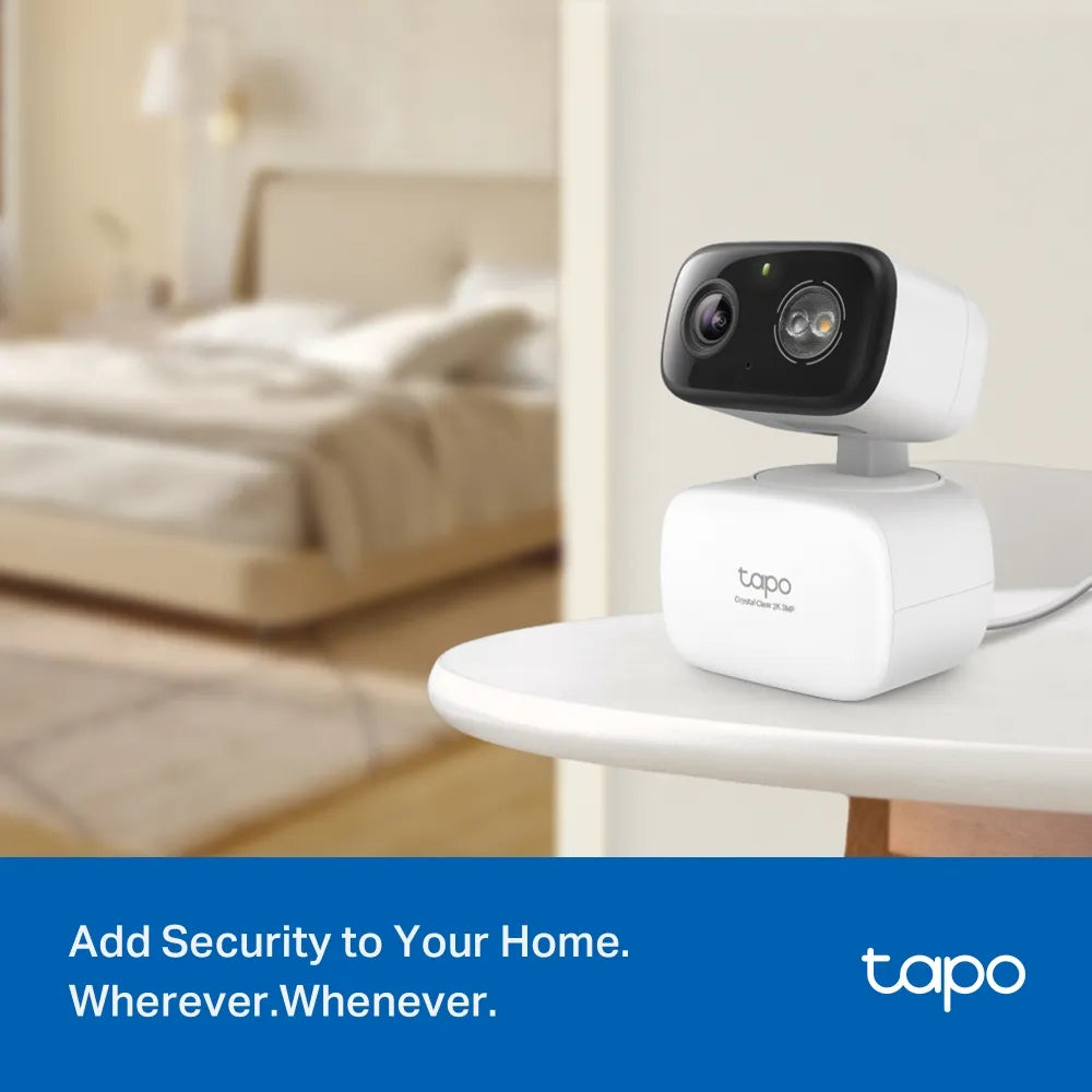 TP-Link Tapo C216 2K 3MP Indoor & Outdoor Pan/Tilt Security Wi-Fi Camera with Color Night Vision - متجر TT Tab للتقنيات الحديثة