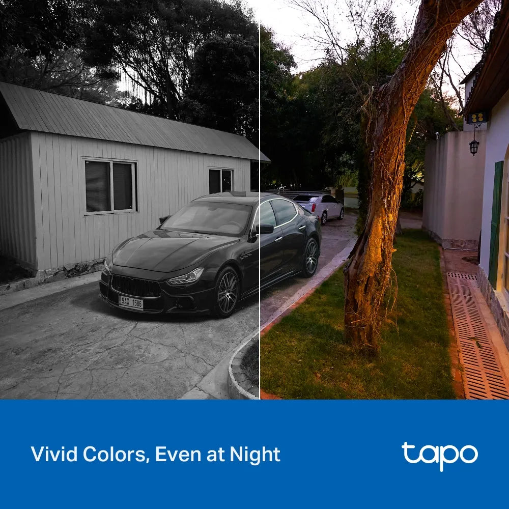 TP-Link Tapo C216 2K 3MP Indoor & Outdoor Pan/Tilt Security Wi-Fi Camera with Color Night Vision - متجر TT Tab للتقنيات الحديثة