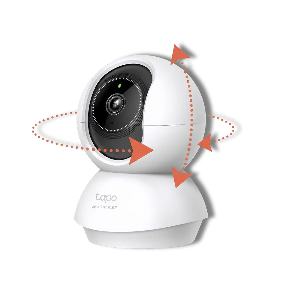 TP-Link Tapo C230 3K 5MP Pan/Tilt AI Home Security Wi-Fi Camera - متجر TT Tab للتقنيات الحديثة