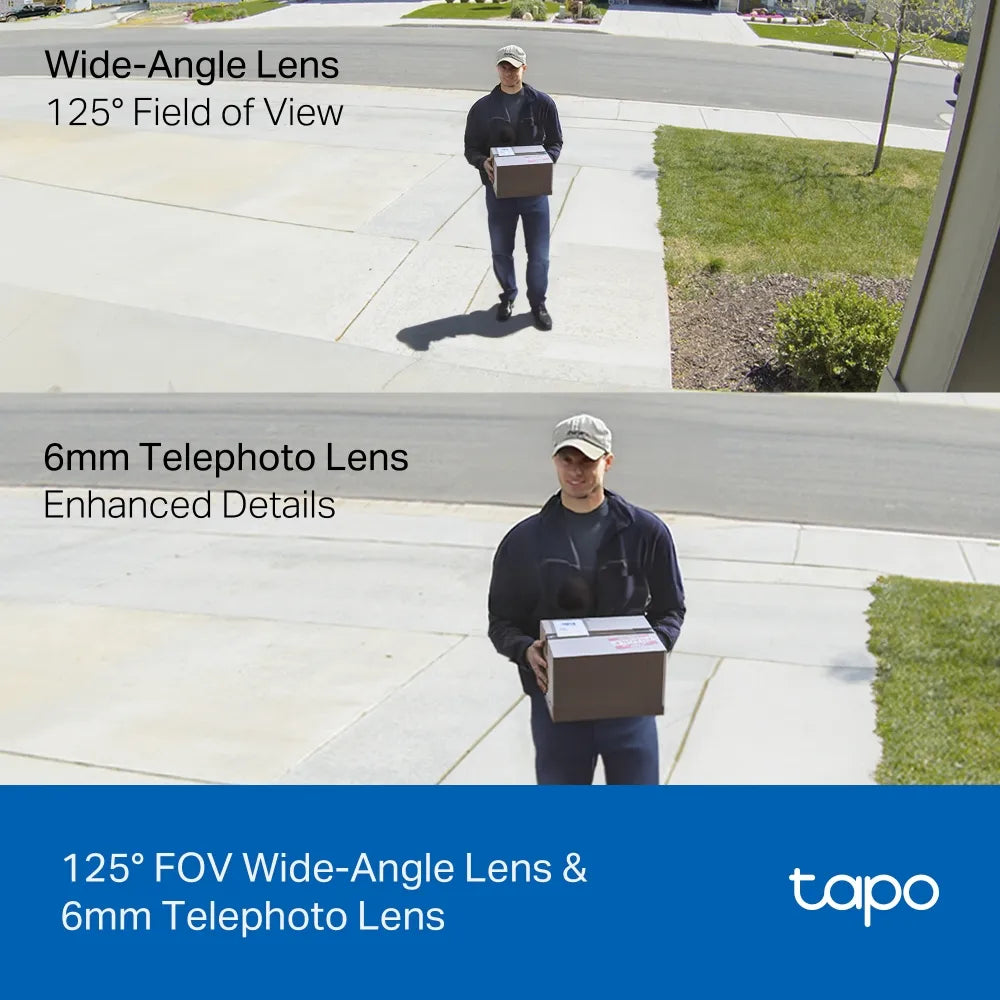 TP-Link Tapo C246D Dual-Lens 2K 3MP Indoor & Outdoor Pan/Tilt Wi-Fi Security Camera - متجر TT Tab للتقنيات الحديثة