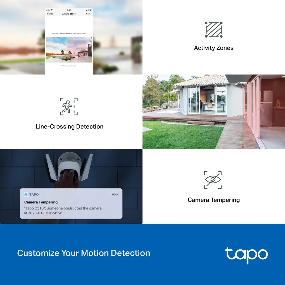 TP-Link Tapo C310 Outdoor Security Wi-Fi Camera - للتقنيات الحديثة TT TAB متجر