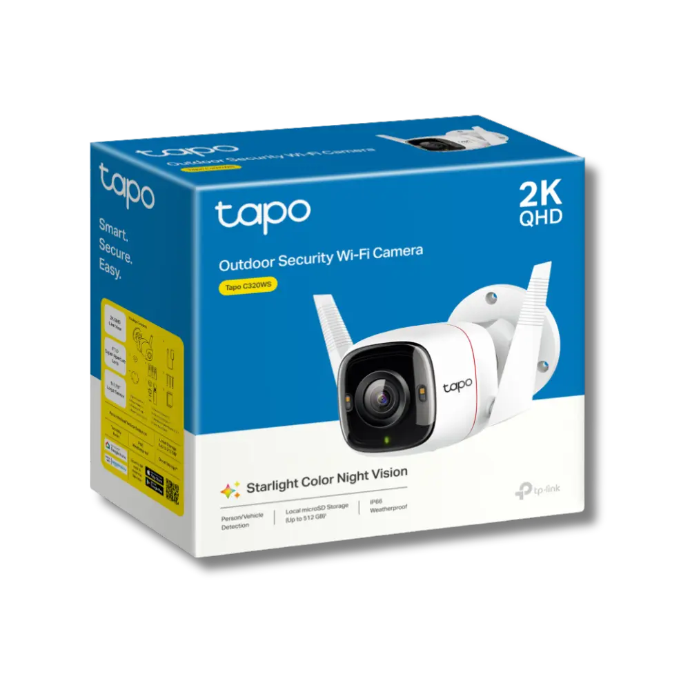 TP-Link Tapo C320WS Outdoor Security Wi-Fi Camera - للتقنيات الحديثة TT TAB متجر