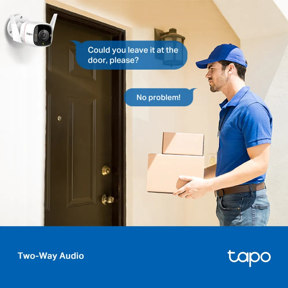 TP-Link Tapo C320WS Outdoor Security Wi-Fi Camera - للتقنيات الحديثة TT TAB متجر