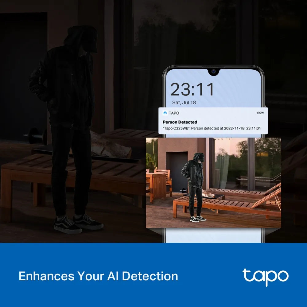 TP-Link Tapo C325WB Outdoor Security WiFi Camera - للتقنيات الحديثة TT TAB متجر