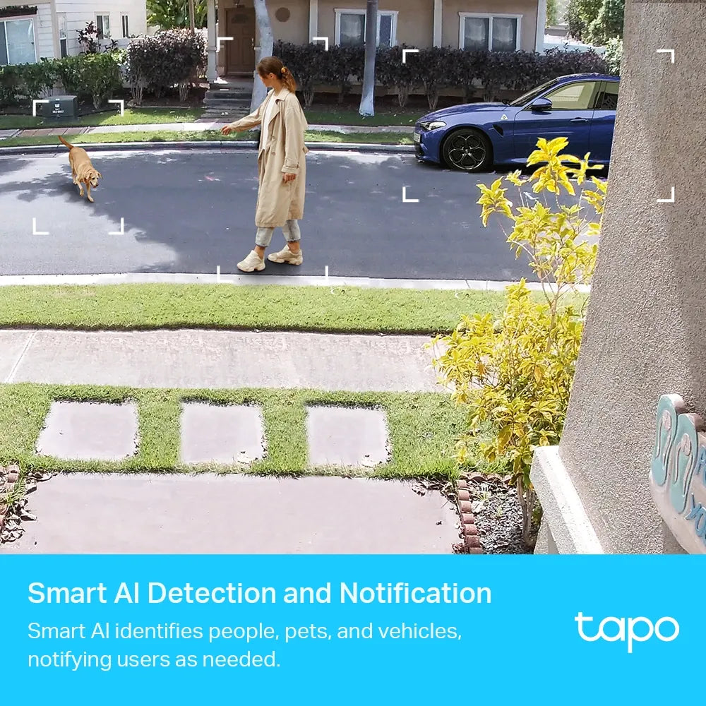 TP-Link Tapo C400S2 Smart Wire-Free Security Camera System, 2-Camera System