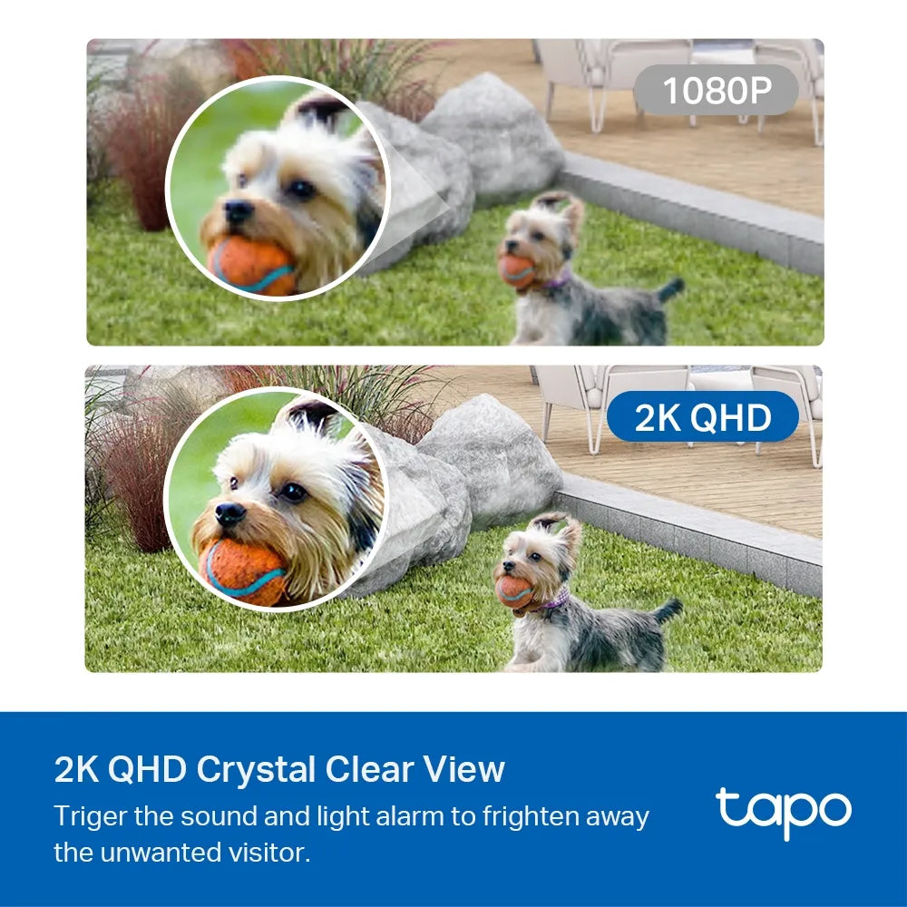 TP-Link Tapo C420S2 Smart Wire-Free Security Camera System, 2-Camera System - للتقنيات الحديثة TT TAB متجر
