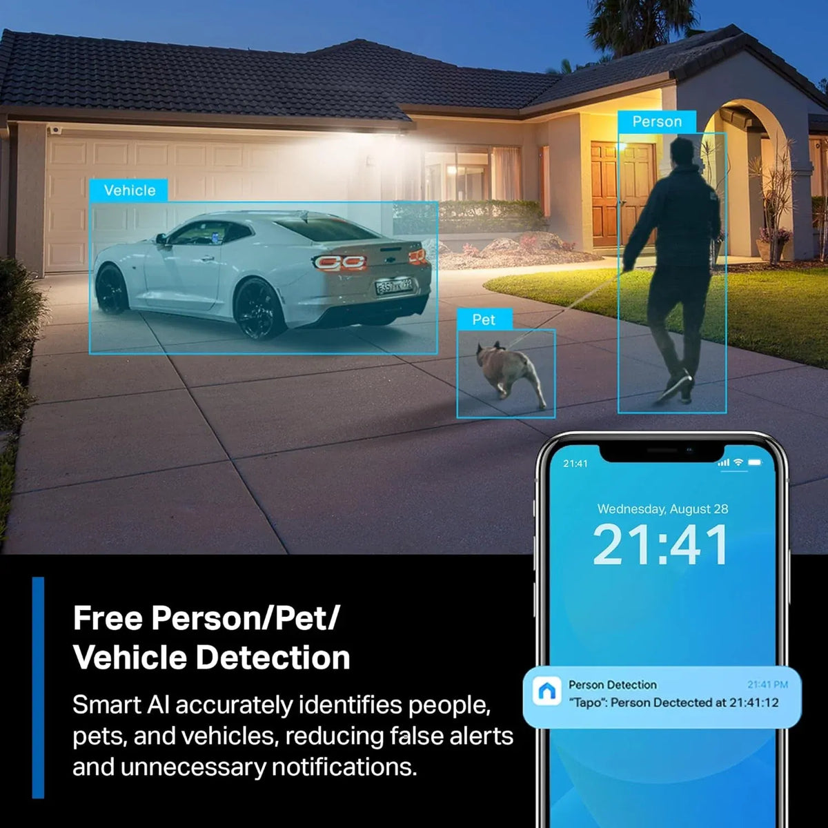 TP-Link Tapo C425 2K QHD 4MP Battery-Powered Outdoor Security Wi-Fi Camera (2-Pack) - متجر TT Tab للتقنيات الحديثة
