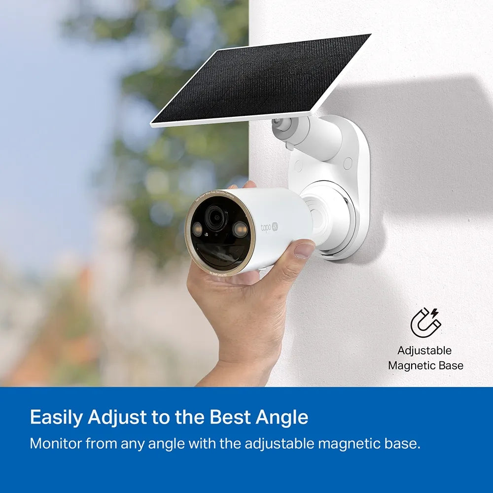 TP-Link Tapo C460 KIT 4K 8MP Solar-Powered Dual-Band Security Camera Kit - متجر TT Tab للتقنيات الحديثة