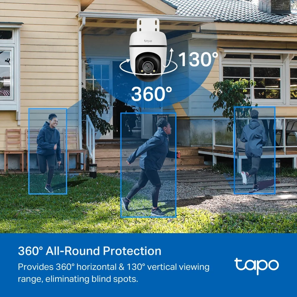 TP-Link Tapo C510W Outdoor Pan/Tilt Security WiFi Camera - متجر TT Tab للتقنيات الحديثة