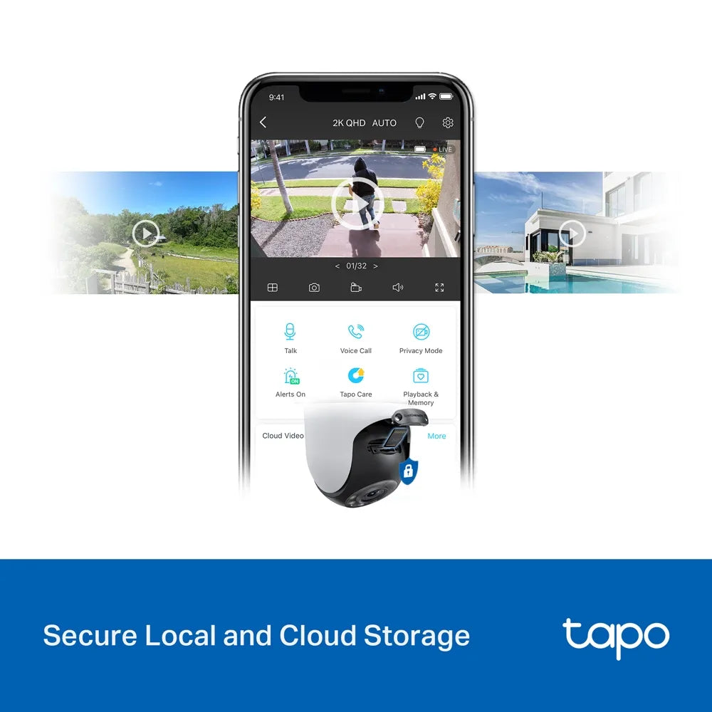TP-Link Tapo C520WS Outdoor Pan/Tilt Security Wi-Fi Camera - للتقنيات الحديثة TT TAB متجر