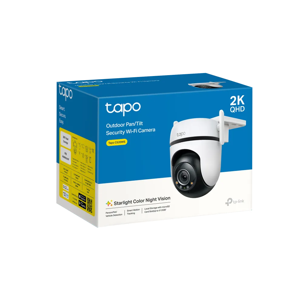 TP-Link Tapo C520WS Outdoor Pan/Tilt Security Wi-Fi Camera - للتقنيات الحديثة TT TAB متجر