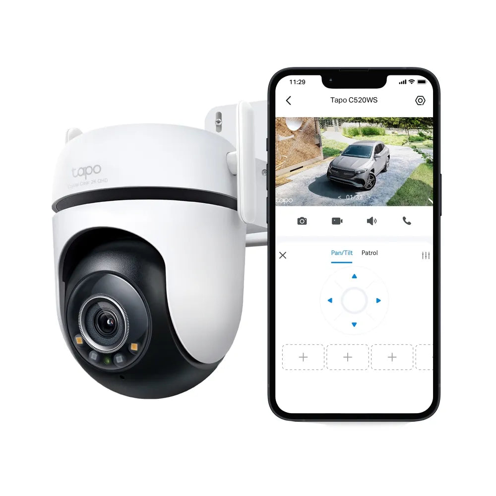 TP-Link Tapo C520WS Outdoor Pan/Tilt Security Wi-Fi Camera - متجر TT Tab للتقنيات الحديثة