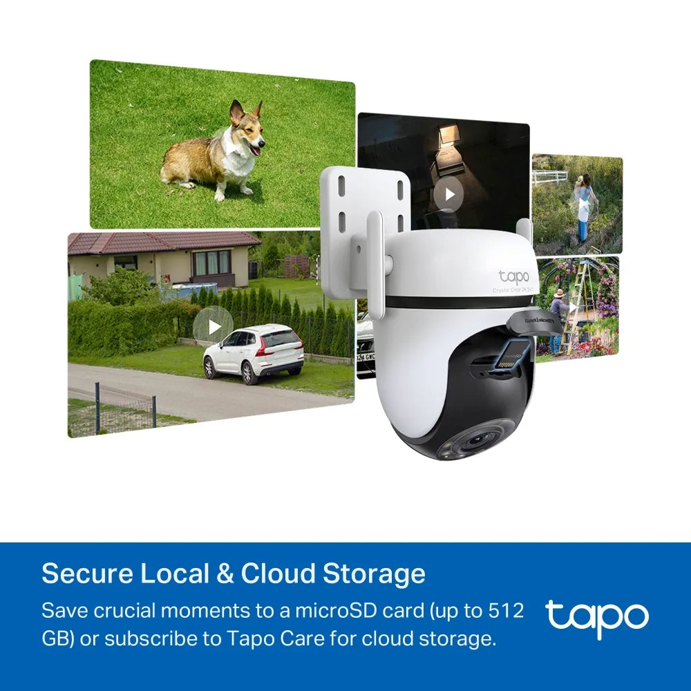 TP-Link Tapo C520WS Outdoor Pan/Tilt Security Wi-Fi Camera - متجر TT Tab للتقنيات الحديثة