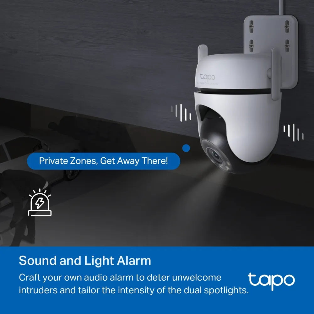 TP-Link Tapo C520WS Outdoor Pan/Tilt Security Wi-Fi Camera - متجر TT Tab للتقنيات الحديثة