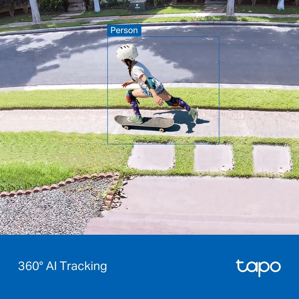 TP-Link Tapo C560WS 4K 8MP Outdoor Pan/Tilt Wi-Fi 6 Security Camera with Facial Recognition - متجر TT Tab للتقنيات الحديثة