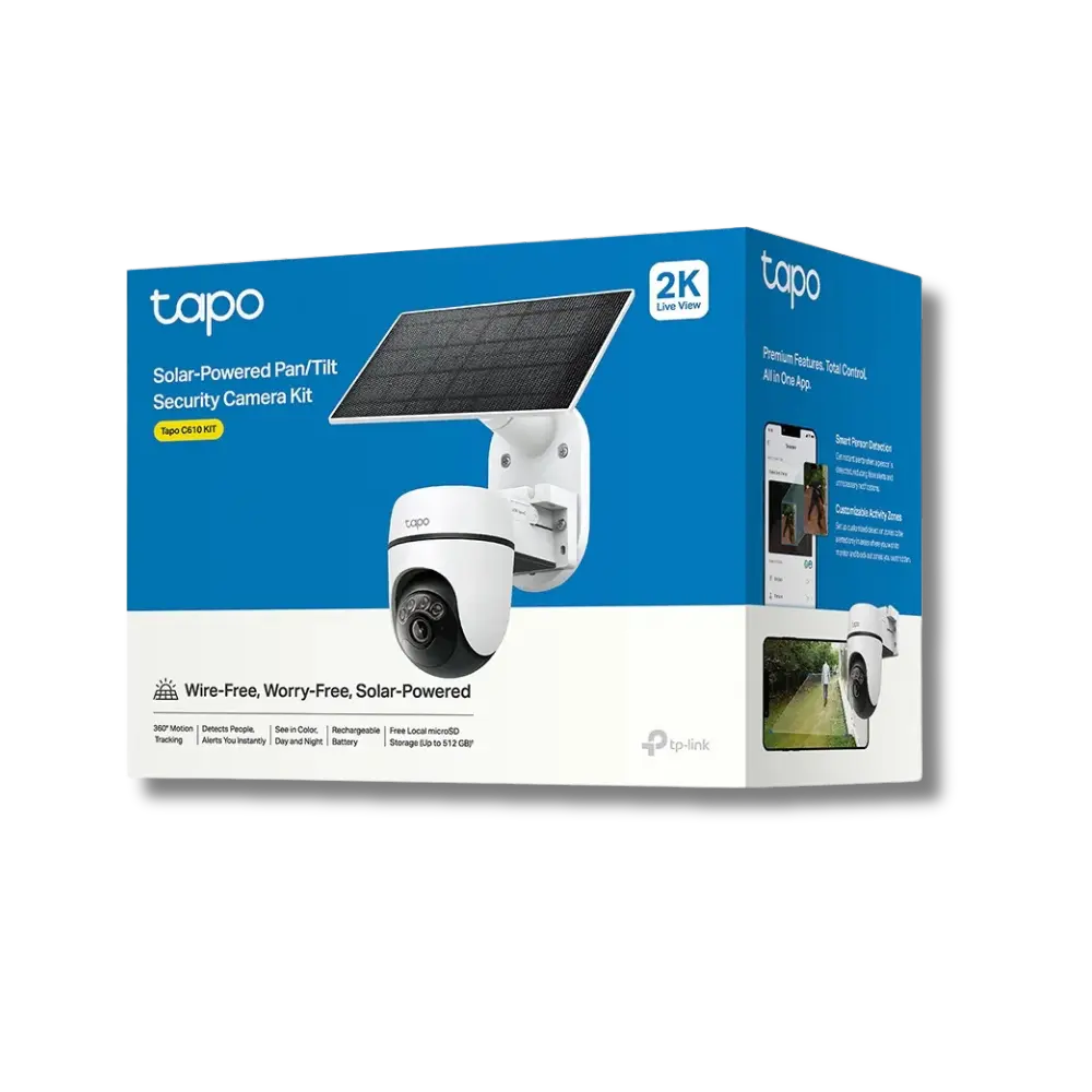 TP-Link Tapo C610 KIT Solar-Powered Pan/Tilt Security Camera Kit - متجر TT Tab للتقنيات الحديثة