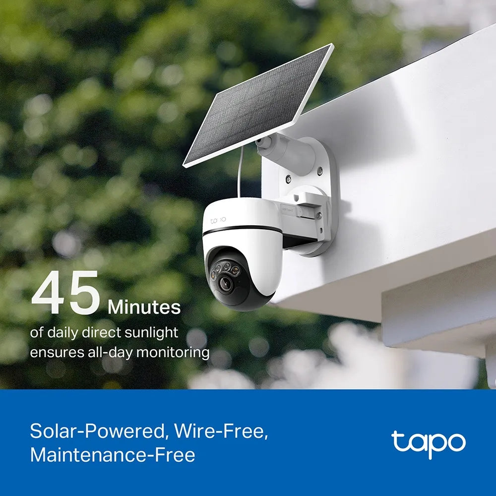 TP-Link Tapo C610 KIT Solar-Powered Pan/Tilt Security Camera Kit - متجر TT Tab للتقنيات الحديثة