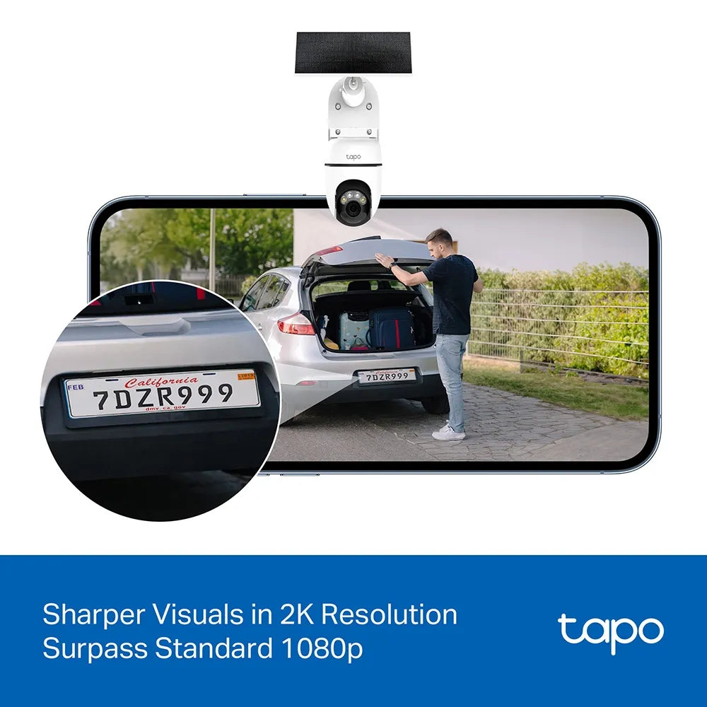 TP-Link Tapo C610 KIT Solar-Powered Pan/Tilt Security Camera Kit - متجر TT Tab للتقنيات الحديثة