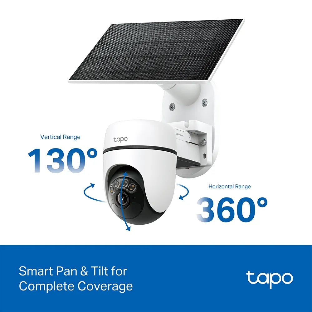 TP-Link Tapo C610 KIT Solar-Powered Pan/Tilt Security Camera Kit - متجر TT Tab للتقنيات الحديثة
