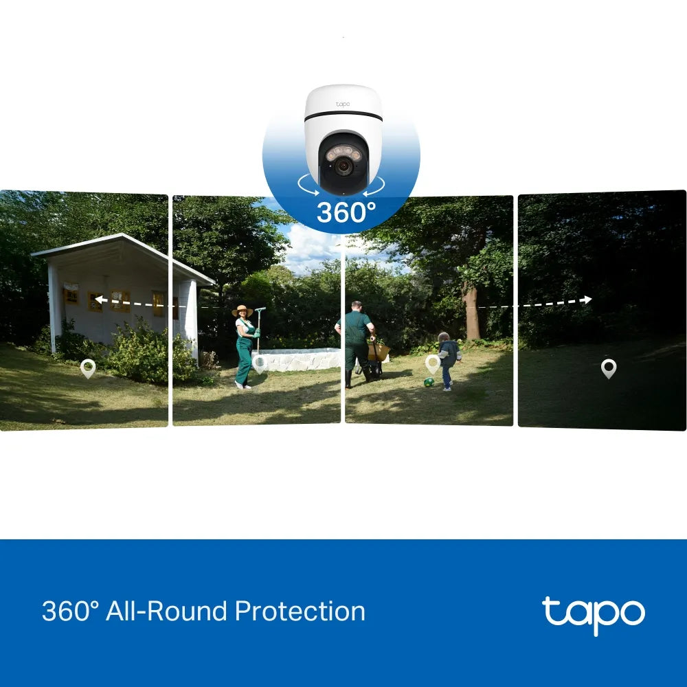 TP-Link Tapo C630 KIT 3K 5MP Solar-Powered Pan/Tilt Security Camera Kit - متجر TT Tab للتقنيات الحديثة