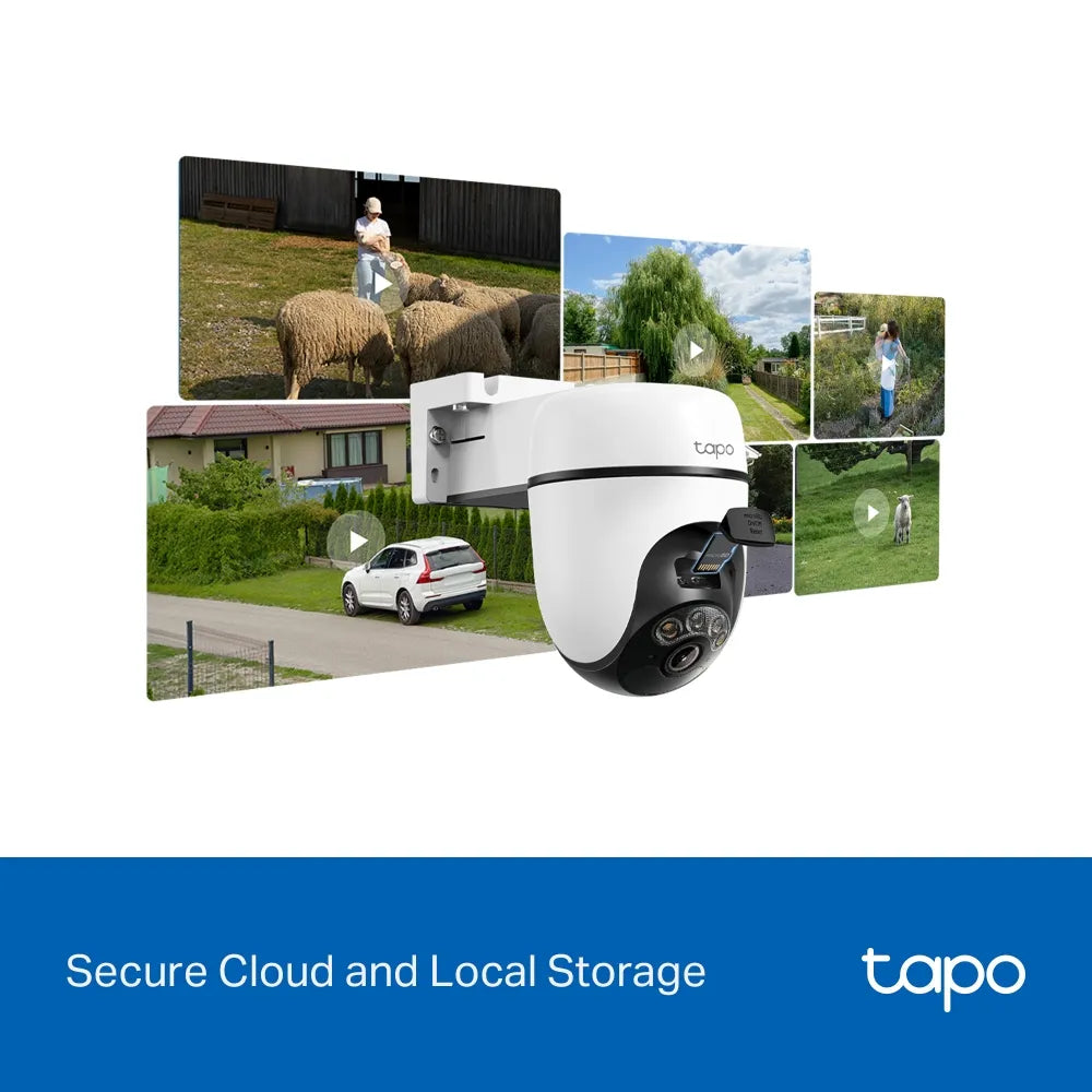 TP-Link Tapo C630 KIT 3K 5MP Solar-Powered Pan/Tilt Security Camera Kit - متجر TT Tab للتقنيات الحديثة