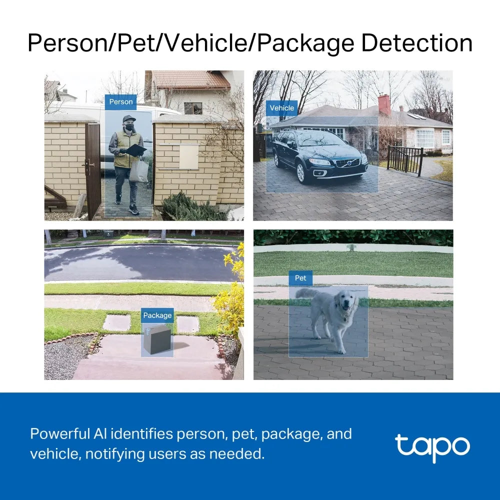 TP-Link Tapo D230S1 2K 5MP Smart Battery Video Doorbell Camera Kit with H200 Hub - متجر TT Tab للتقنيات الحديثة