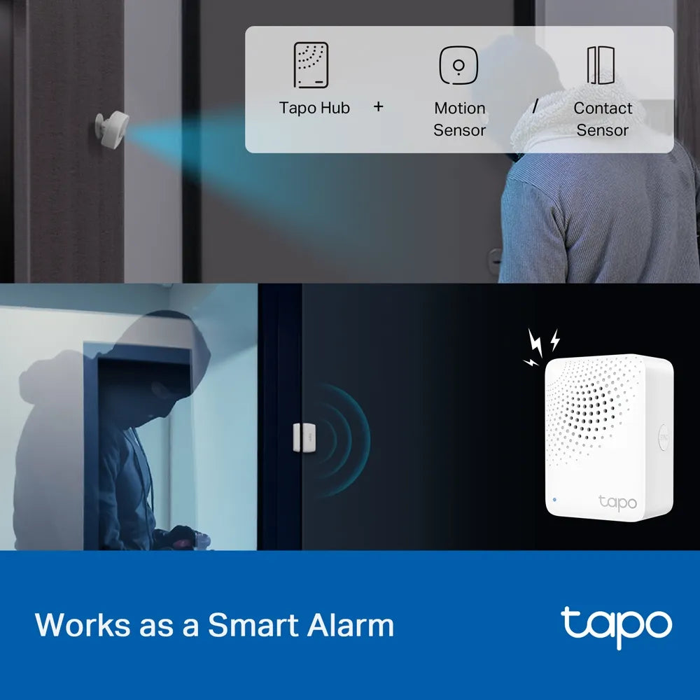 TP-Link Tapo H100 Smart Hub with Chime - للتقنيات الحديثة TT TAB متجر