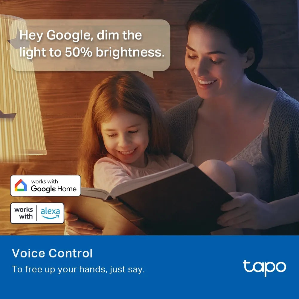 TP-Link Tapo L530E Smart Wi-Fi Light Bulb, Multicolor - للتقنيات الحديثة TT TAB متجر